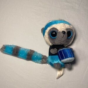 Hard Rock Cafe Yoo Hoo Lemur Plush Blue Drummer Collectible EUC